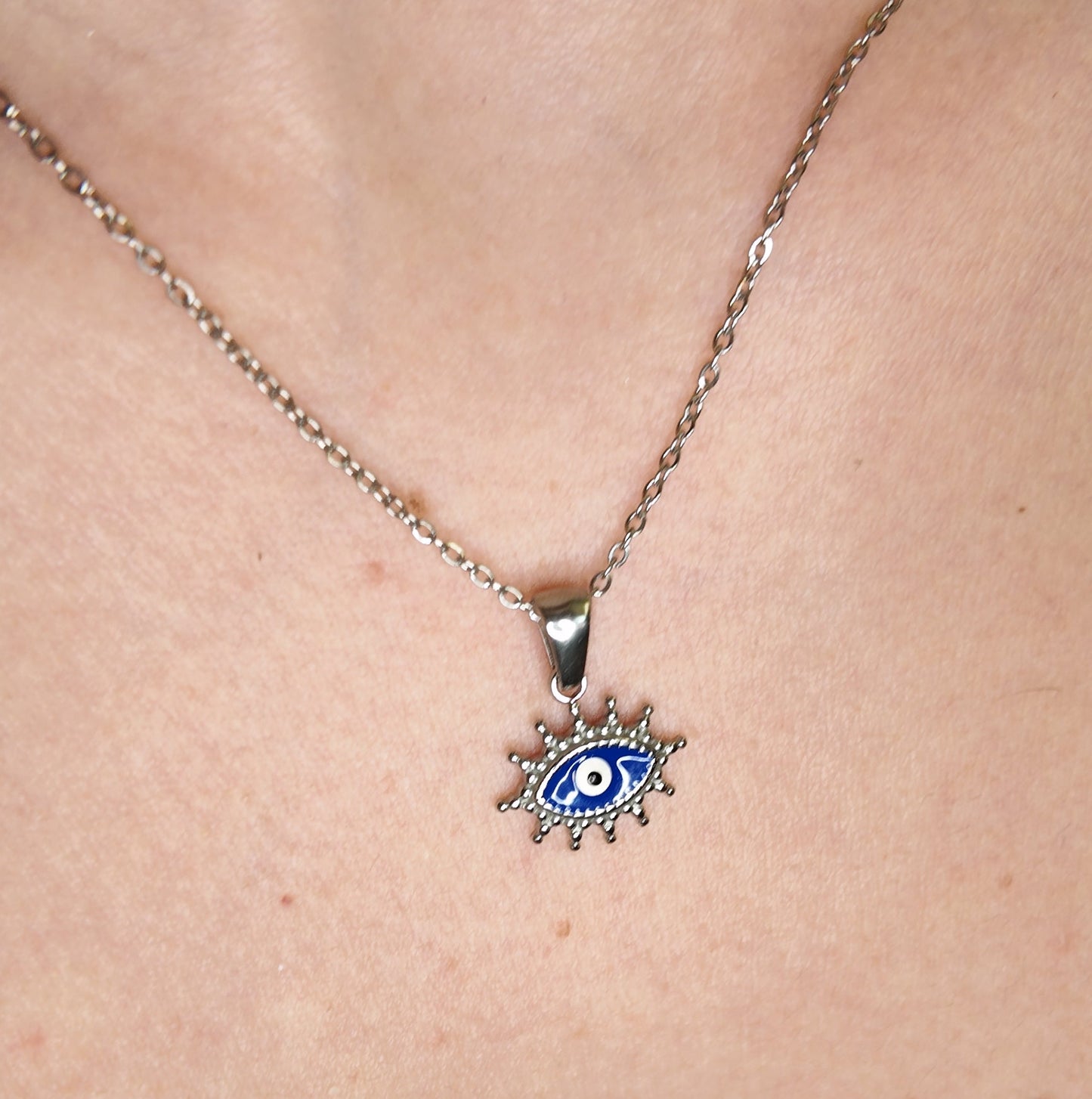 Evil eye necklace