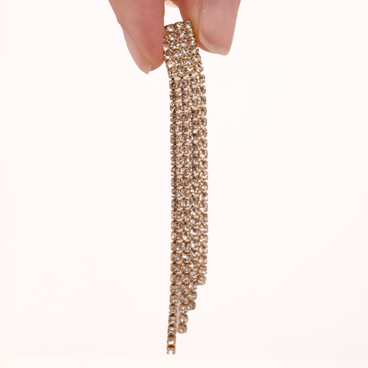 Glamour Tennis pendant earrings