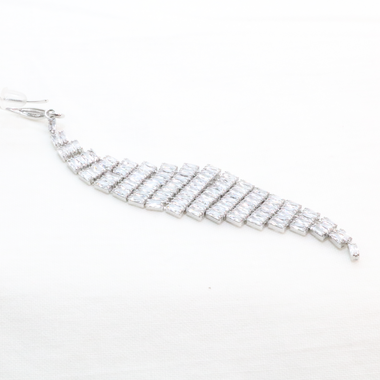 Foliage drop earrings