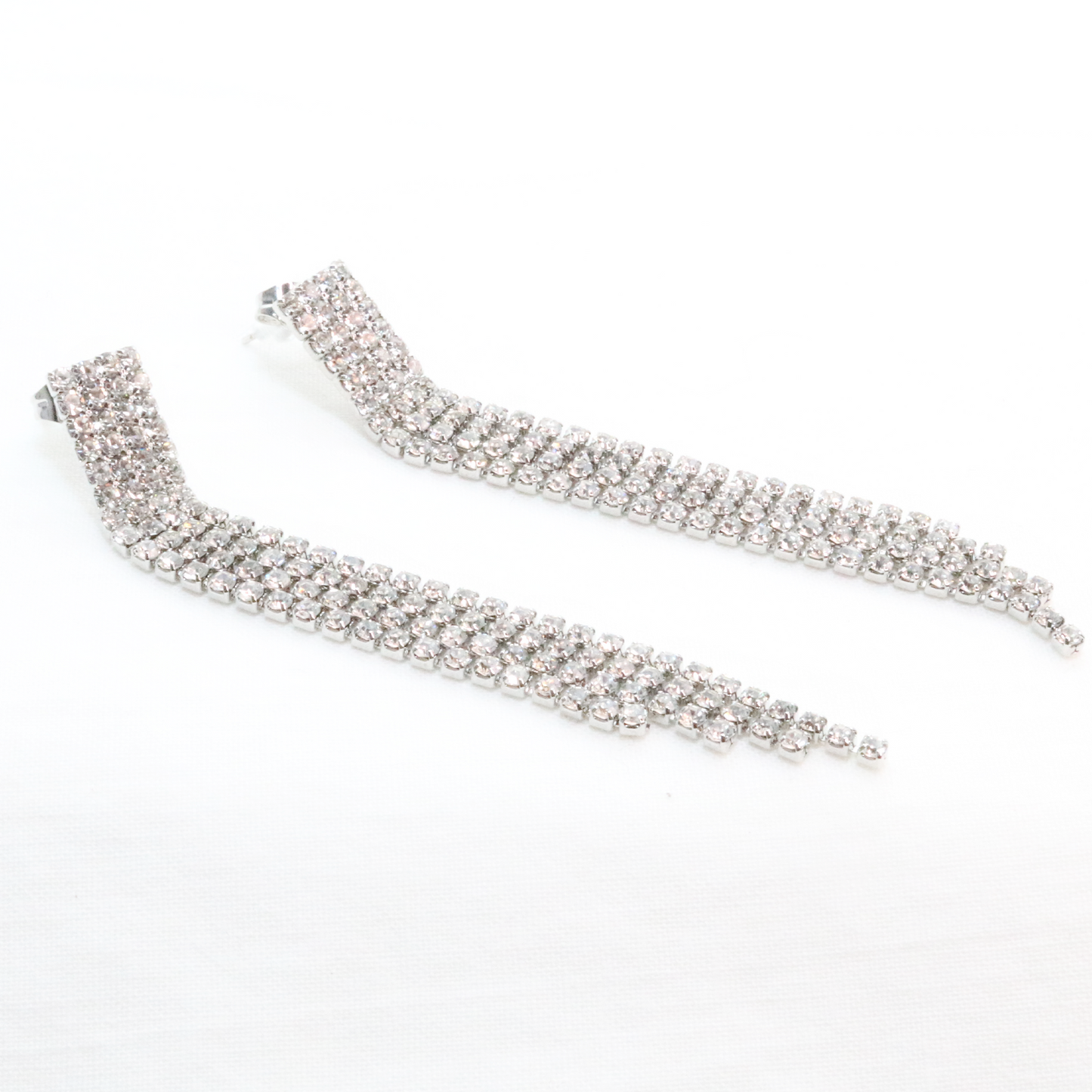 Glamour Tennis pendant earrings